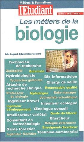 Cover for Les métiers de la chimie-biologie