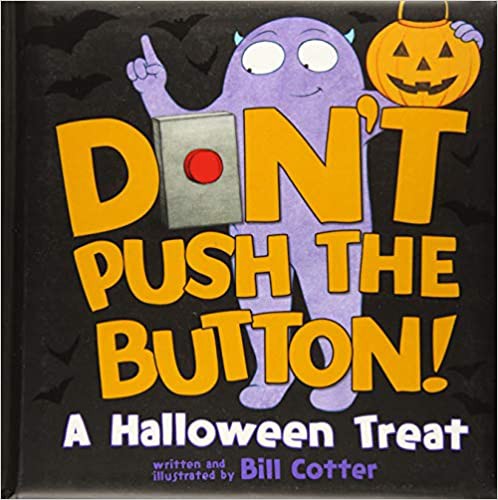 Cover for Don't Push the Button! Halloween