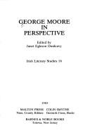 Cover for George Moore in perspective