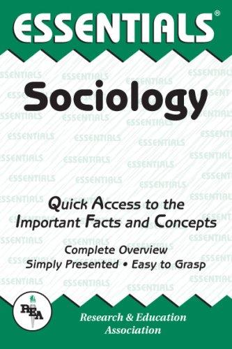Cover for The ESSENTIALS of sociology