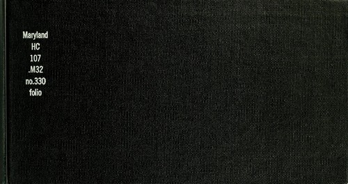 Cover for Maryland manual of coordinates