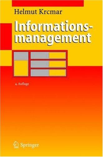 Cover for Informationsmanagement