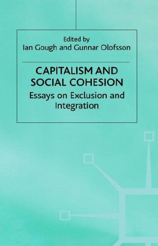Cover for Capitalism and Social Cohesion