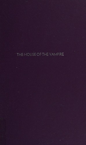 Cover for The house of the vampire