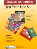 Cover for Emanuel Law Outlines