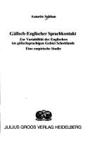 Cover for Gälisch-Englischer Sprachkontakt