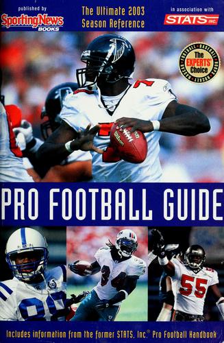 Cover for Pro football guide
