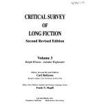 Cover for Critical survey of long fiction