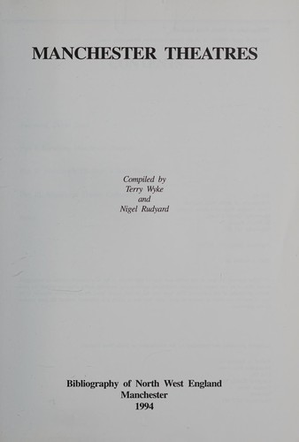 Cover for Manchester theatres