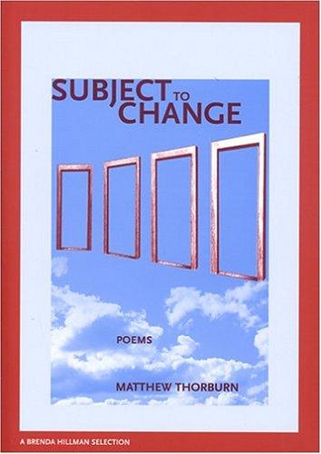 Cover for Subject to change