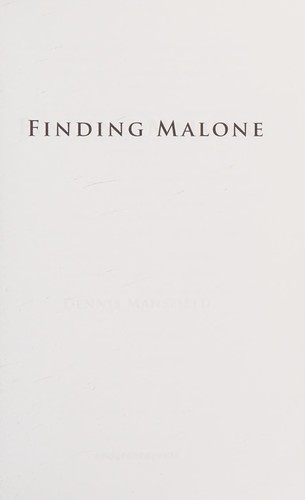 Cover for Finding Malone