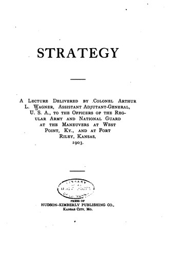 Cover for Strategy