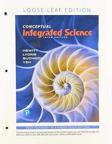 Cover for Conceptual Integrated Science, Loose-Leaf Edition Plus Mastering Physics with Pearson eText -- Access Card Package