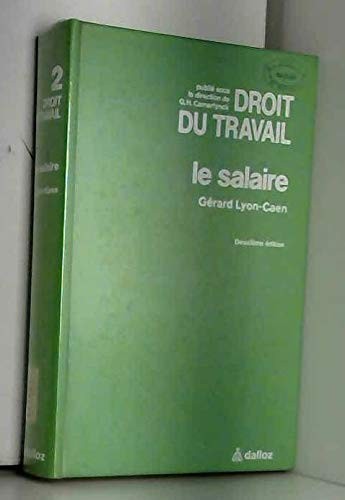 Cover for Le salaire