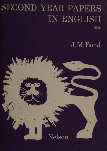 Cover for Further English progress papers