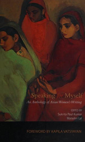 Cover for Speaking for myself