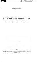 Cover for Lateinisches Mittelalter