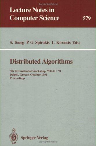 Cover for Distributed Algorithms