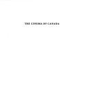 Cover for The cinema of Canada