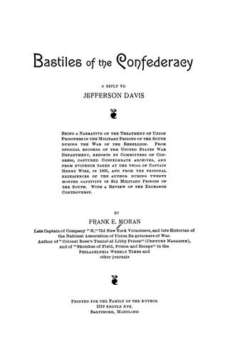 Cover for Bastiles of the confederacy