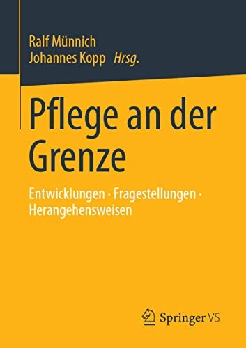 Cover for Pflege an der Grenze