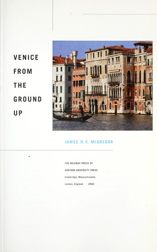 Cover for Venice from the ground up