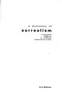 Cover for A dictionary of surrealism