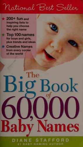 Cover for The big book of 60,000 baby names