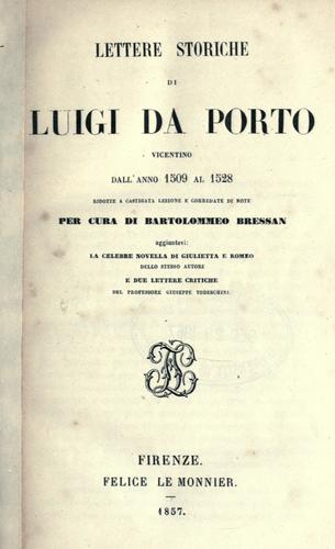 Cover for Lettere storiche, dall'anno 1509 al 1528