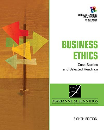 Cover for Business Ethics