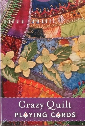 Cover for Crazy Quilt Playing Cards Single Pack