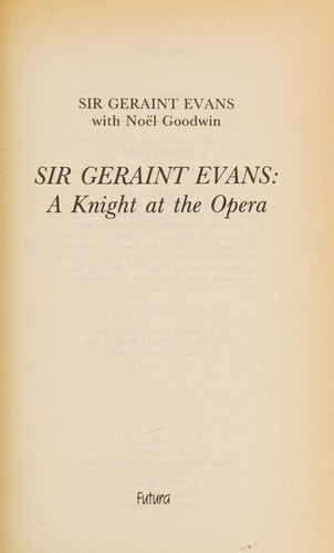Cover for A Knight at the opera