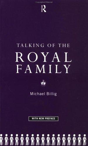 Cover for Talking of the royal family