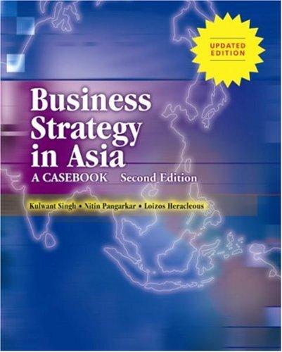 Cover for Business strategy in Asia