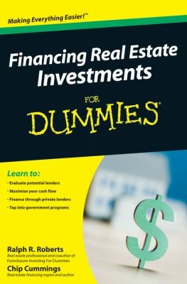 Cover for Financing Real Estate Investments For Dummies
