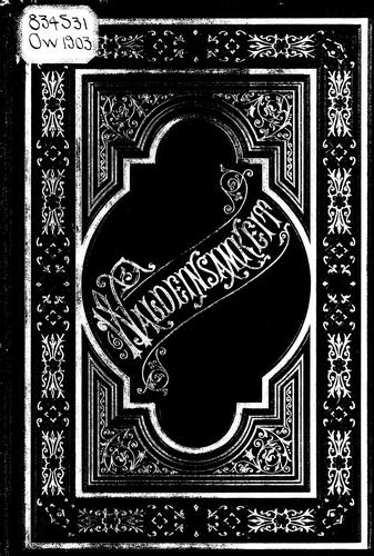Cover for Waldeinsamkeit
