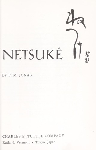 Cover for Netsuké.