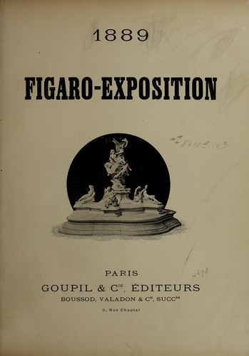 Cover for Figaro exposition.