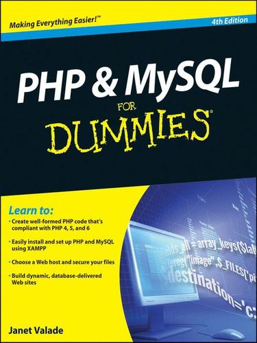 Cover for PHP and MySQL For Dummies®