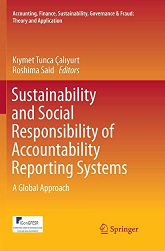 Cover for Sustainability and Social Responsibility of Accountability Reporting Systems