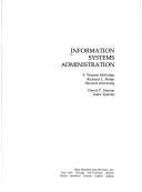 Cover for Information systems administration