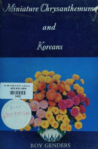 Cover for Miniature chrysanthemums and Koreans