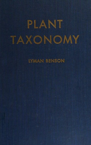 Cover for Plant taxonomy