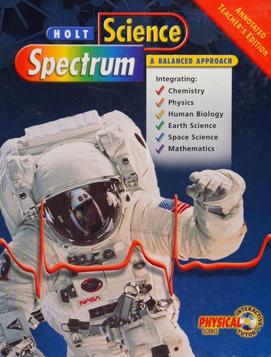 Cover for Science Spectrum A Balanced Approach (Holt Science)