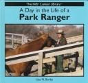 Cover for A day in the life of a park ranger