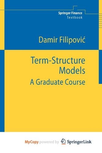 Cover for Term-Structure Models