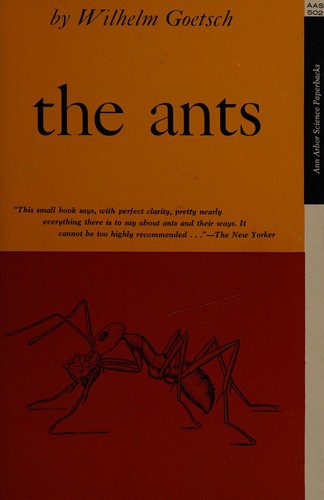 Cover for The Ants