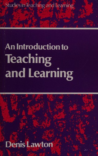 Cover for An introduction to teaching and learning