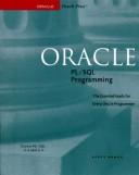 Cover for Oracle PL/SQL programming
