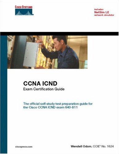Cover for CCNA ICND Exam Certification Guide (CCNA Self-Study, 640-811, 640-801)